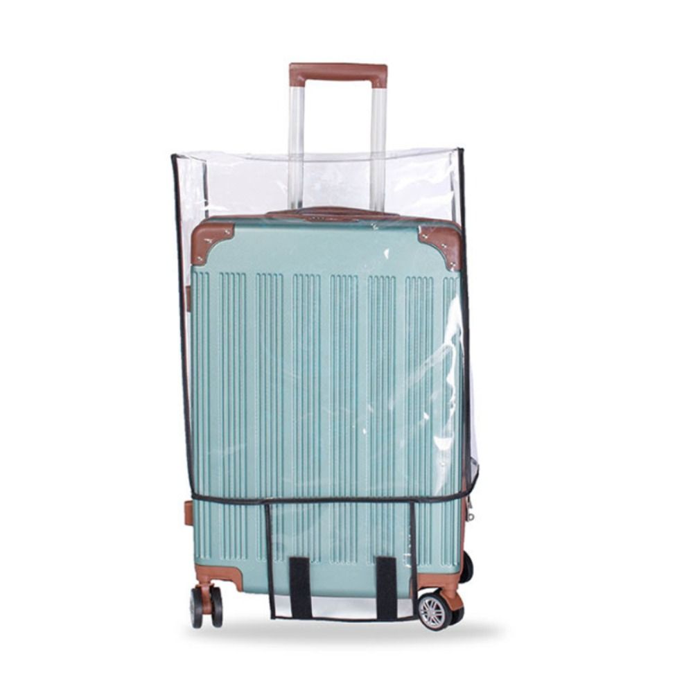 Прозрачный чехол для багажа из – обзор и цена Waterproof Suitcase Cover Protector