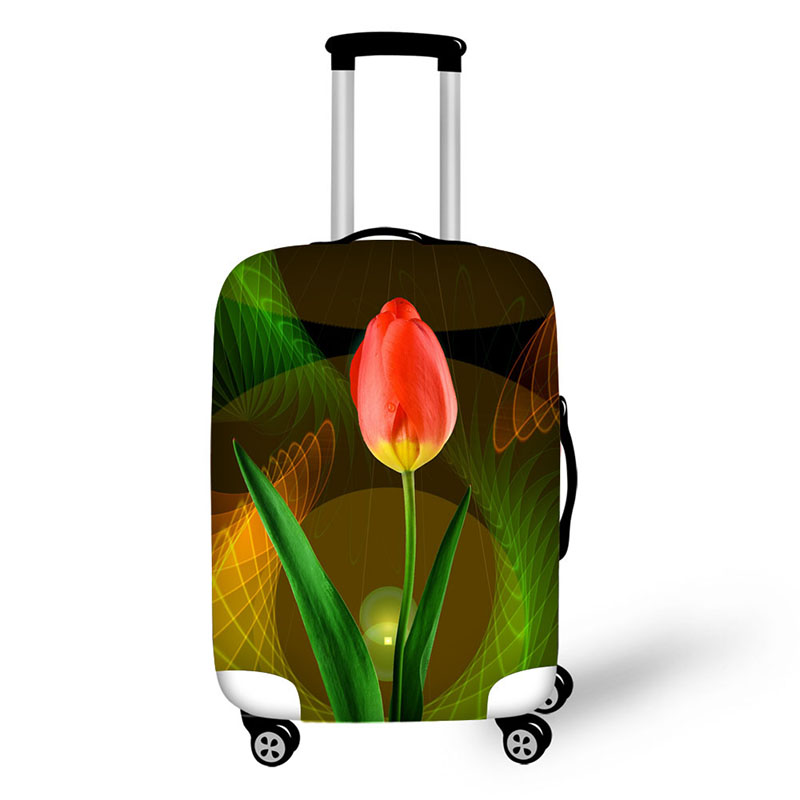 Абстрактный дизайн, защитный ч – обзор и цена Waterproof Suitcase Cover Protector