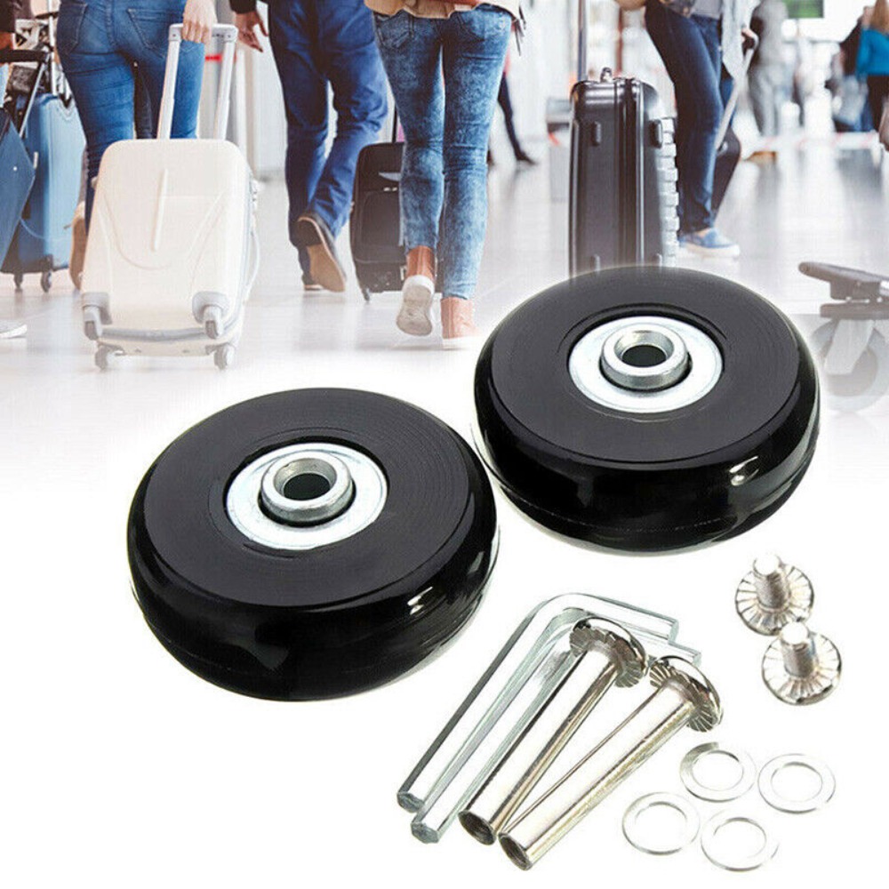 57-59 мм Прочные гибкие бесшум – обзор и цена Silent Replacement Luggage Wheels