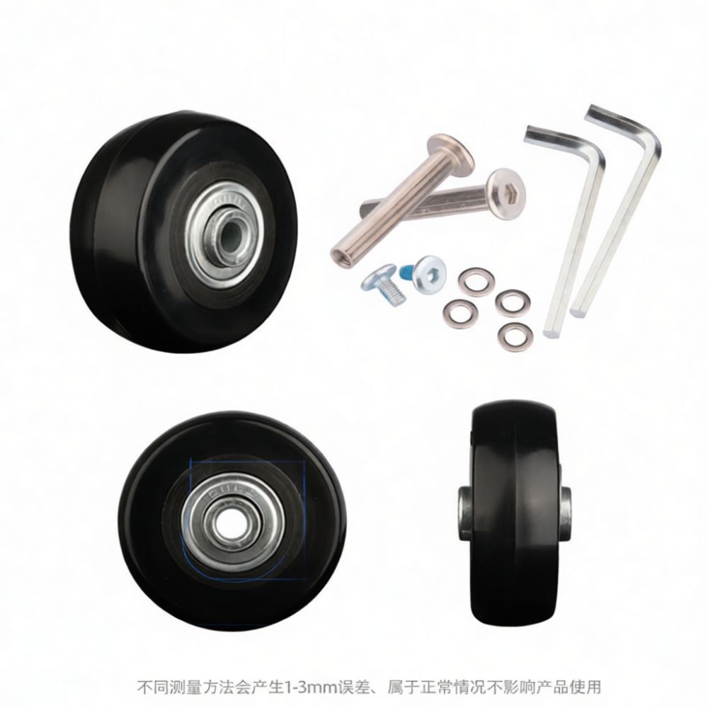 Колесики для багажа, резиновые – обзор и цена Silent Replacement Luggage Wheels
