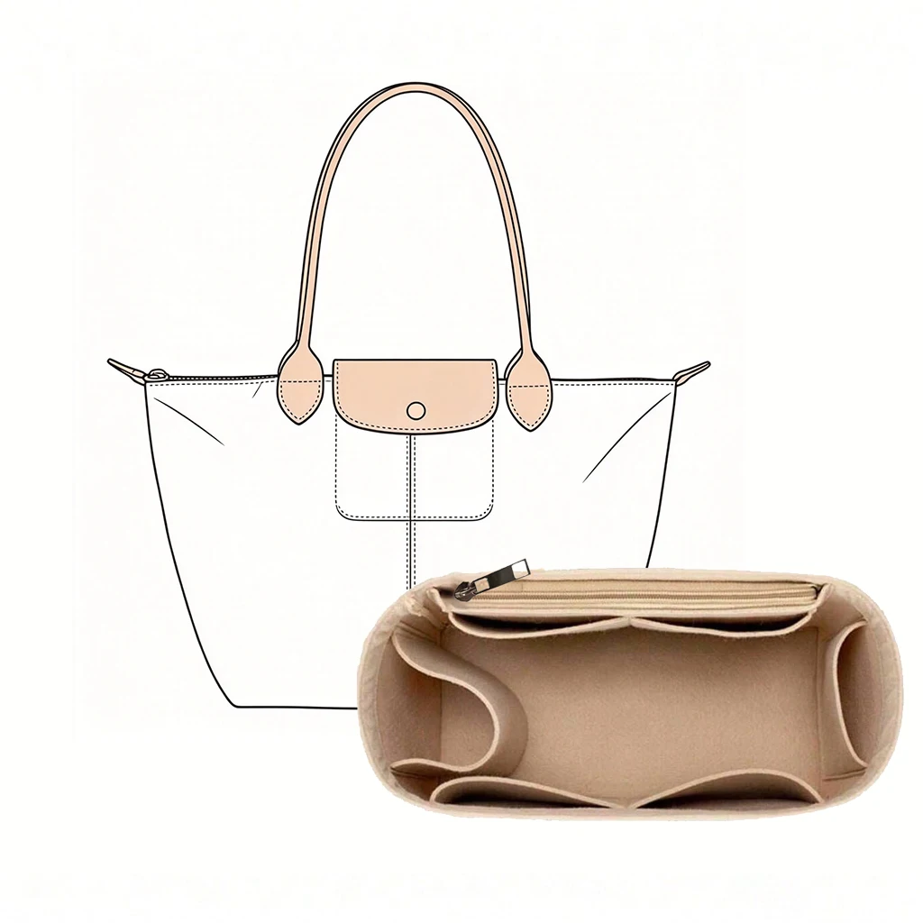 Органайзер для сумок из фетра, – обзор и цена Cosmetic Bags