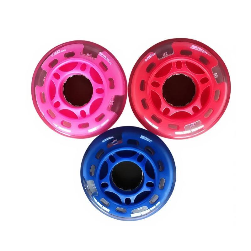 64-мм прозрачные светящиеся ко – обзор и цена Silent Replacement Luggage Wheels