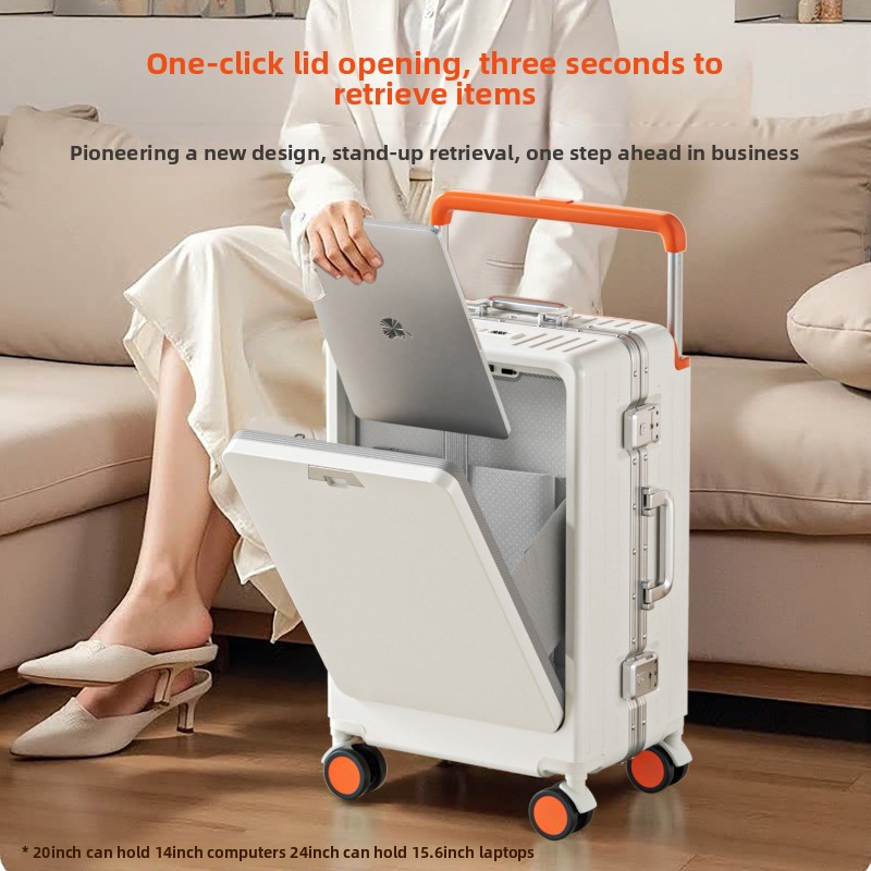 Чемодан с алюминиевой рамой 20 – обзор и цена Spinner Wheel Rolling Suitcase 20 Inch